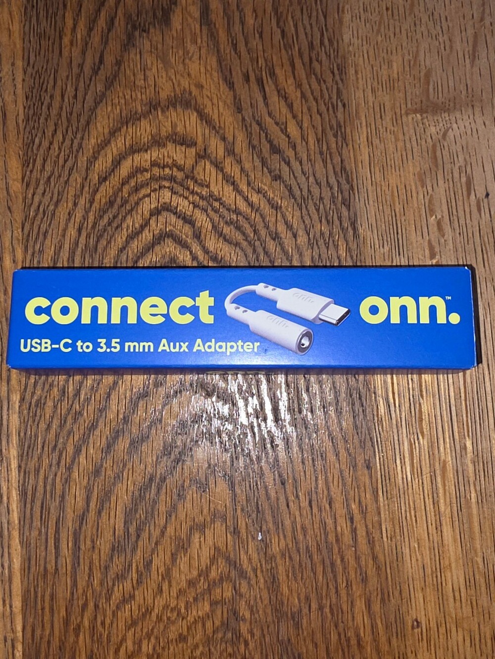 onn. USB-C to 3.5mm AUX Adapter Cable - White BNIB
